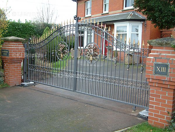 Decorative Iron Gates,Electric,Taunton,Somerset